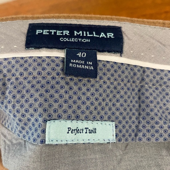 Peter Millar Collection Perfect Twill pant. Size 40 - Picture 3 of 3